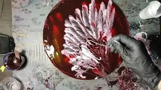Рисую цепочками потрясающую картину "Крыло падшего ангела"
