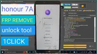 honor 7a frp unlock/ honor frp by unlock tool