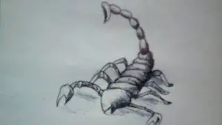 Рисуем Скорпиона 🦂