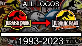 ALL JURASSIC PARK LOGOS (1993-2023)