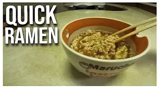 Cooking Breakfast Ramen (POV ASMR No Talking)