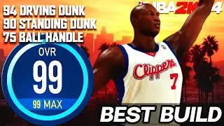Best Small Forward in NBA 2K24 - Slashing Inside Out Playmaker - 6'10 DRIBBLE GOD w/ ELITE DUNKING!