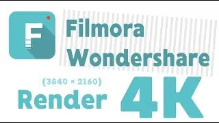 How To Render A 4k Video In Filmora Wondershare 2017 (3840  × 2160 )