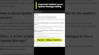 important update  azure update manager billing 1