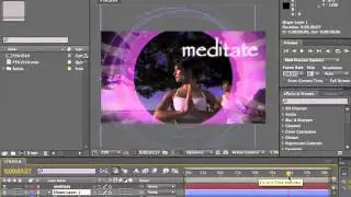 Adobe After Effects CS4 Tutorial 7   Workflow Overview