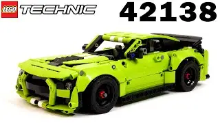 PULL-BACK Наборы захватывают ЛЕГО Техник: 42138 Ford Mustang Shelby GT500 новинка 2022