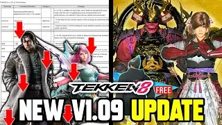TEKKEN 8 - V1.09 Update Review + New Tekken Shop Items!