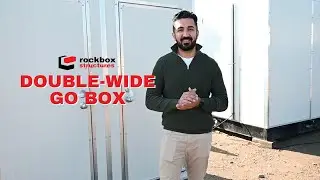 Double Wide Go Box Washroom | Rockbox Structures | Edmonton, AB