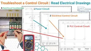 Control Circuit Troubleshooting | How to Read Electrical & PLC Control Drawings