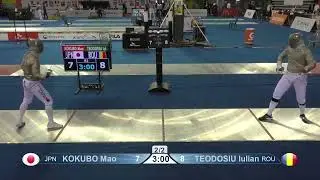 Seoul Grand Prix 2023 SMS - L32 - Kokubo Mao JPN v Iulien Teodosiu ROU