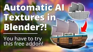 OUTDATED | How to Texture 3D Assets with Dream Textures AI - Stable Diffusion Blender Tutorial 2023