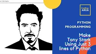 #Tony Stark(Iron Man) Using just 3 Lines of #Python
