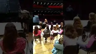 Early morning concert for kids at Teatro Guaira @ Curitiba
