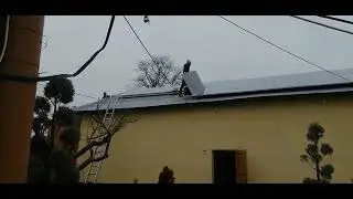 montare sistem fotovoltaic 15 kw pe magazie