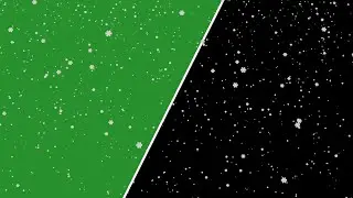 Snow | FREE FOOTAGE | Green screen