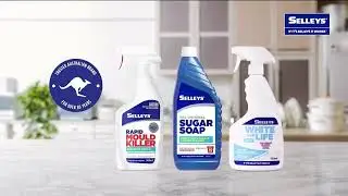 Selleys Household Cleaners - Tile & Grout Cleaner - Sugar Soap - Mould Killer