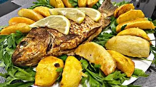 Карась в духовке