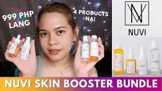 NUVI ASIA SKIN BOOSTER BUNDLE REVIEW (I FOUND THE BEST SKINCARE FOR ME)