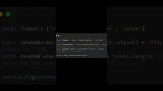 Pick a random element from an array 