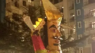 "THE DUSSHERA CELEBRATION" 🎉#dussehra #ravan #masti #celebration