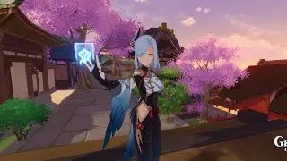 Serenitea Pot Floating Village v2 Penguin Hunt Game | Floating Abode Realm v5.0 | Genshin Impact