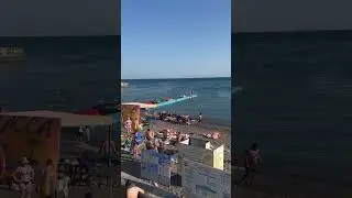 😱🌊🏖️ШОК ПЛЯЖ СУДАКА 2024 июль #море #крым #анапа #сочи #отдых