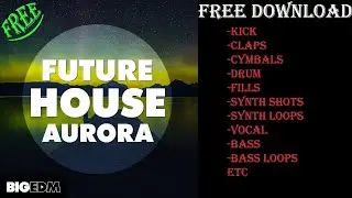 (FREE SAMPLE PACK flp) Sample Pack Big EDM Future House Aurora