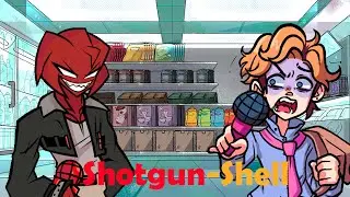 FNF Shotgun-Shell but it's Aldryx and Senpai