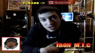 Iron M.I.C Talks-Tray Digga and Namobarz Hosting Big Cuz Live Cypher 3/7