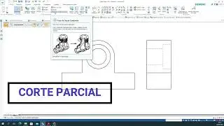 TIMELAPSE - DETALHAMENTO NO SOLID EDGE CORTE PARCIAL