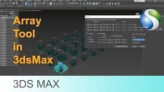 Autodesk 3Ds Max tutorial - Array in Autodesk 3Ds Max - 3ds max beginner tutorial