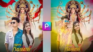 Navratri Special photo editing concept / Durga puja photo editing tutorial / Rock star editing