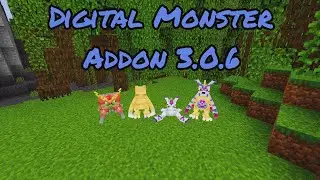 Addon/Mod Digital Monster Minecraft Bedrock/PE