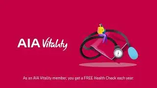 As an AIA Vitality member you get a FREE Health Check each year.
