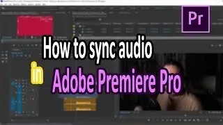 How to sync audio in adobe premiere pro CC 2019 (Greek)