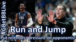 #GBetBBLive: ATTACK opponents with the FDU RUN AND JUMP PRESS!!!!