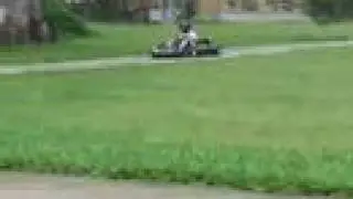 Minor Kart prang with the Honda motor