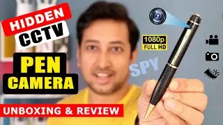 Best Spy Pen Camera Review in India 2024 | Pen CCTV camera | Portable cctv camera | Battery CCTV
