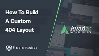 How To Build A Custom 404 Layout