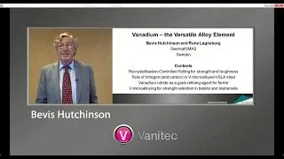 “Vanadium – the Versatile Alloy Element”   Bevis Hutchinson, SwereaKIMAB