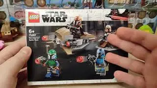Обзор конструктора LEGO Star Wars Mandalorian 75267 Боевой набор: мандалорцы