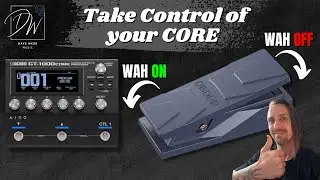BOSS GT-1000 Core Expression Pedal WAH On And Off
