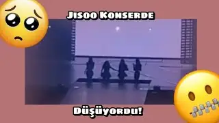Jisoo konserde düşüyordu!#blackpink#jisoo