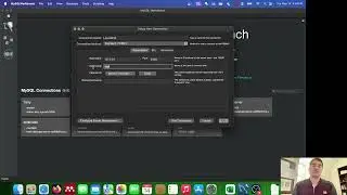 First Launch of mySQL Workbench - Establishing Connection to Local Server