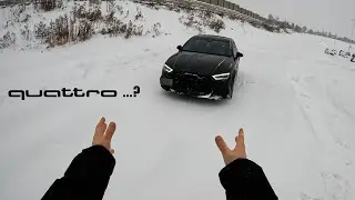 POV Drive in the Snow / Audi S3 8V