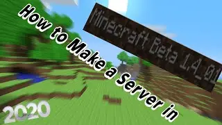 How To Make A Minecraft Beta Server In 2020