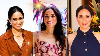 Every Stylish Outfit Meghan Markle Wore During Her Colombia Tour with Harry
