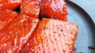 Easy, Tender, Glazed Smoked Salmon (A Tribute, Catch and Cook Wild Salmon)