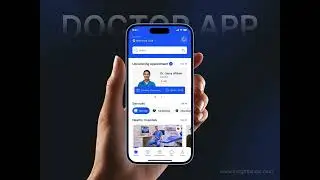 Doctor Appointment Mobile App UI/UX Design | Healthcare App UI Design in Figma | Hospital Finder App