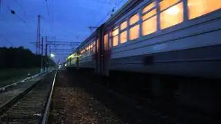 Электропоезд ЭР2Т-7125 станция Бекасово-1